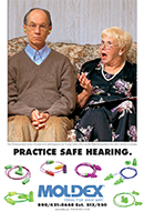 Moldex Practice Safe Hearing Poster